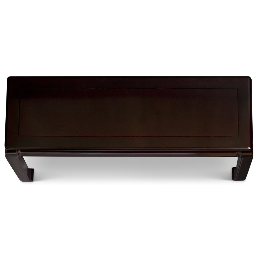 Dark Cherry Rosewood Ming Console Table