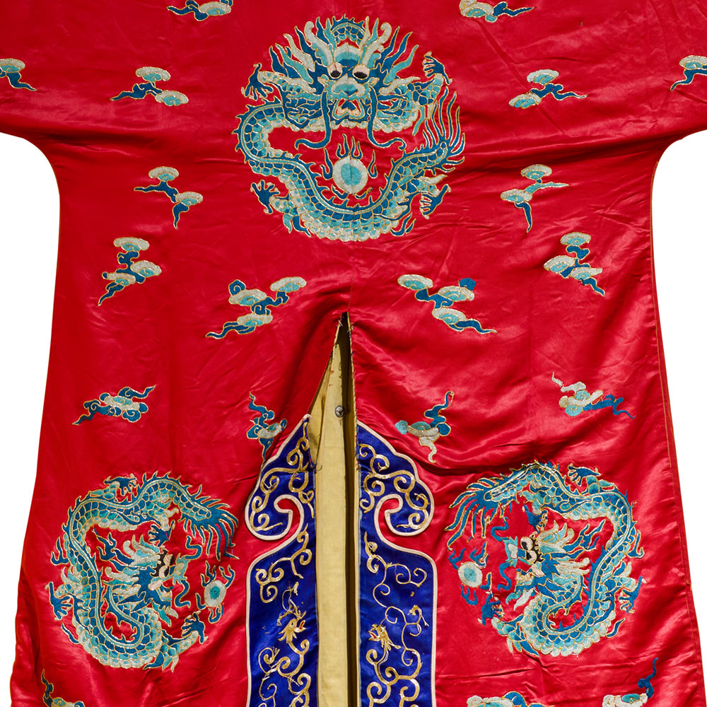 Red Imperial Dragon Robe