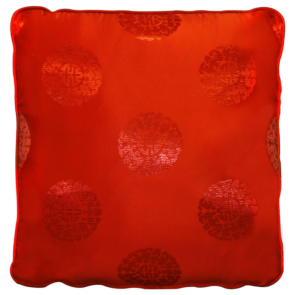 Chinese Silk Pillow (#02)