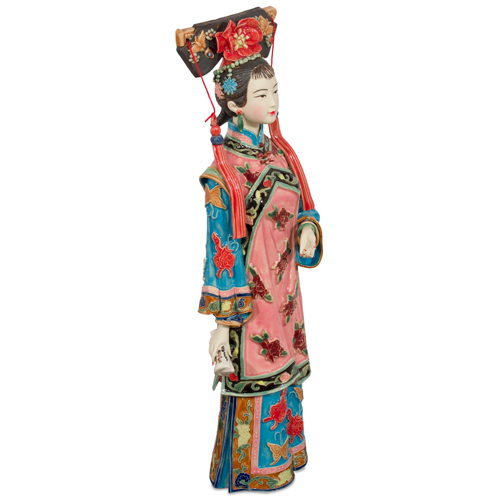 Porcelain Qing Dynasty Noble Lady