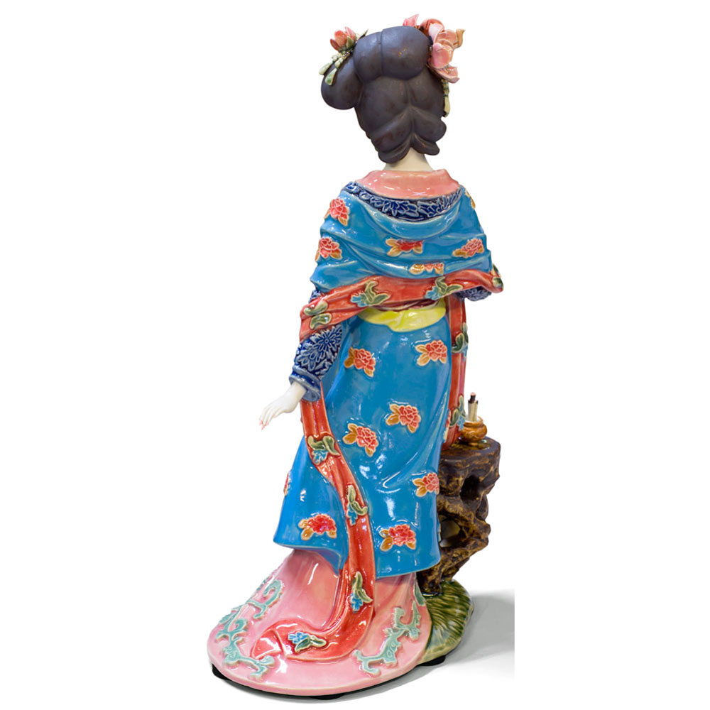 Chinese Porcelain Figurine, Lady Diao Chan