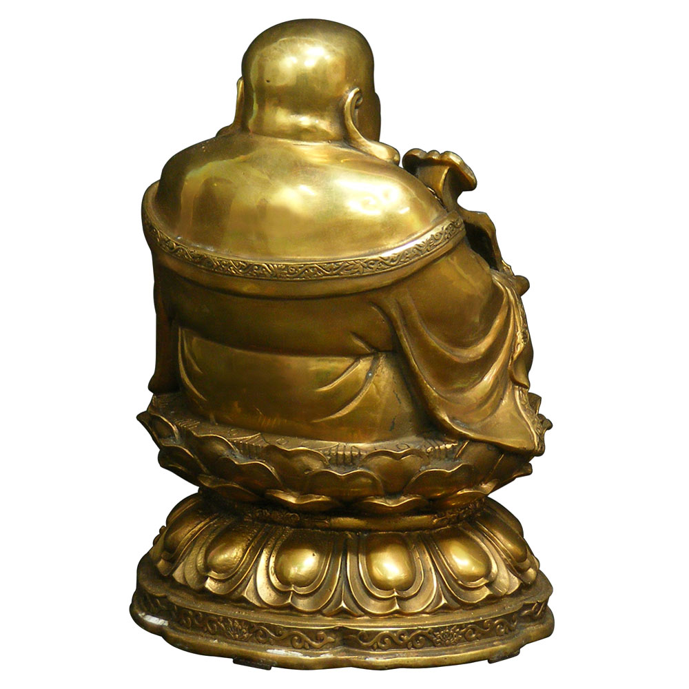 Bronze Laughing Happy Buddha