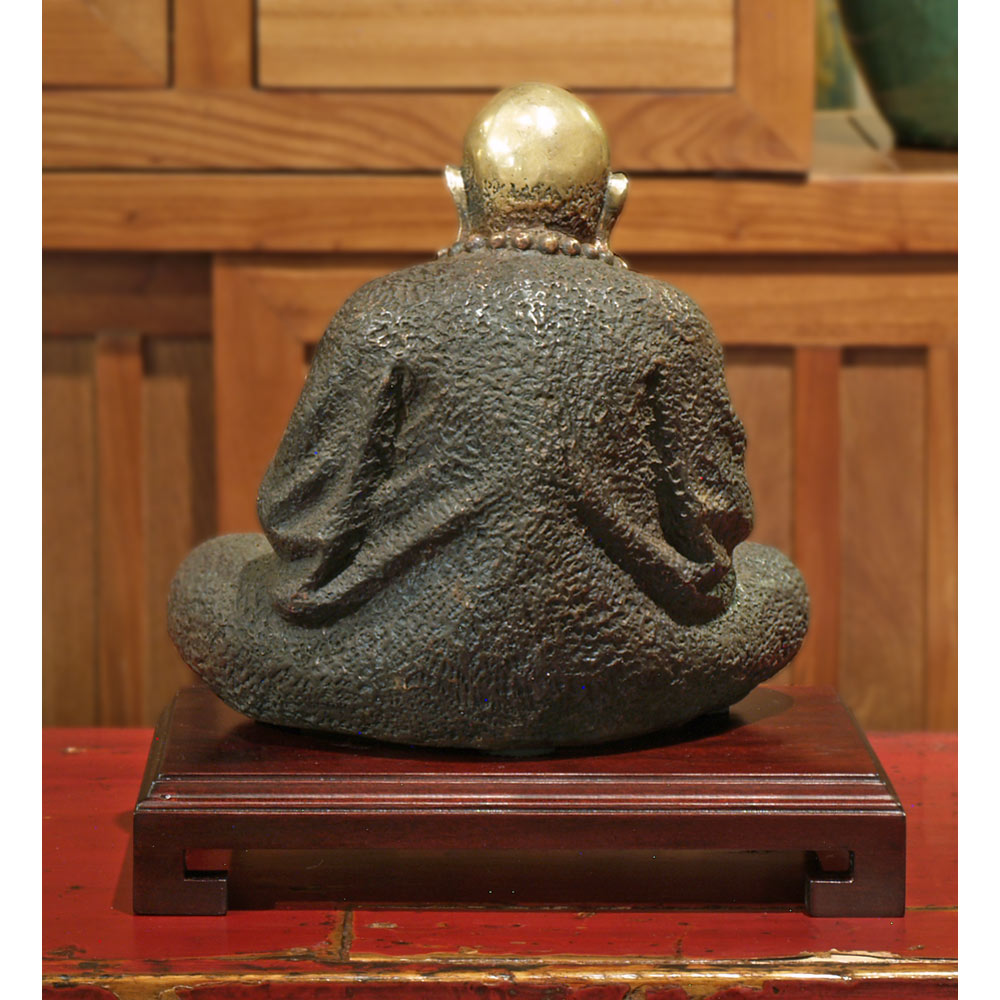 Bronze Meditating Da Mo