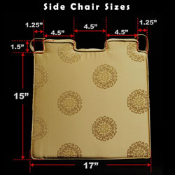Chinese Dining Chair Cushion Standard Sizing