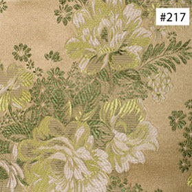 Chinoiserie Style Chrysanthemum Soie Verte Silk Dining Chair Cushion (#217)