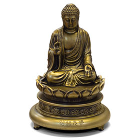 Sitting Amitabah Buddha Oriental Statue