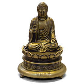 Sitting Amitabah Buddha Oriental Statue