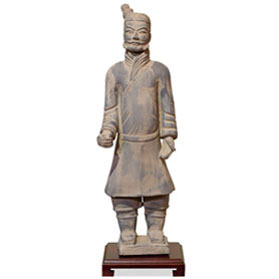 20 Inch Chinese Terracotta Civil General Warrior