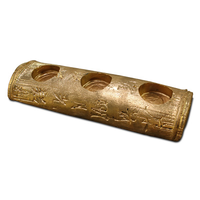 Golden Zen Oriental Candle Holder