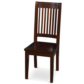 Mahogany Teakwood Chinese Ming Design Side Chair