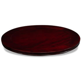 23in Dark Cherry Rosewood Chinese Lazy Susan