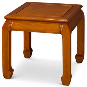 Natural Finish Rosewood Chinese Ming Side Table