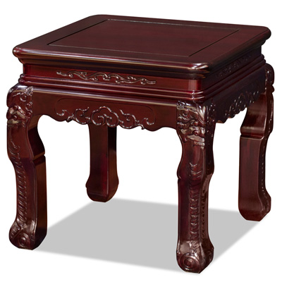 Cherry Rosewood Chinese Palace Lamp Table