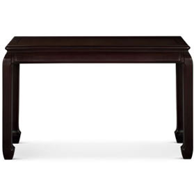 Dark Cherry Rosewood Ming Console Table