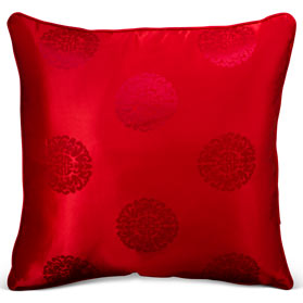 Chinese Silk Pillow (#02)