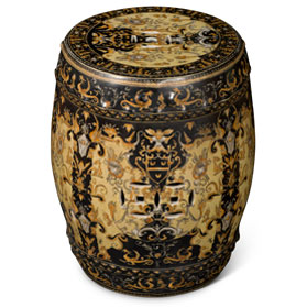 Venetian Gothic Garden Stool