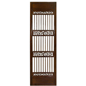 Chinese Elmwood Window Panel Shutter